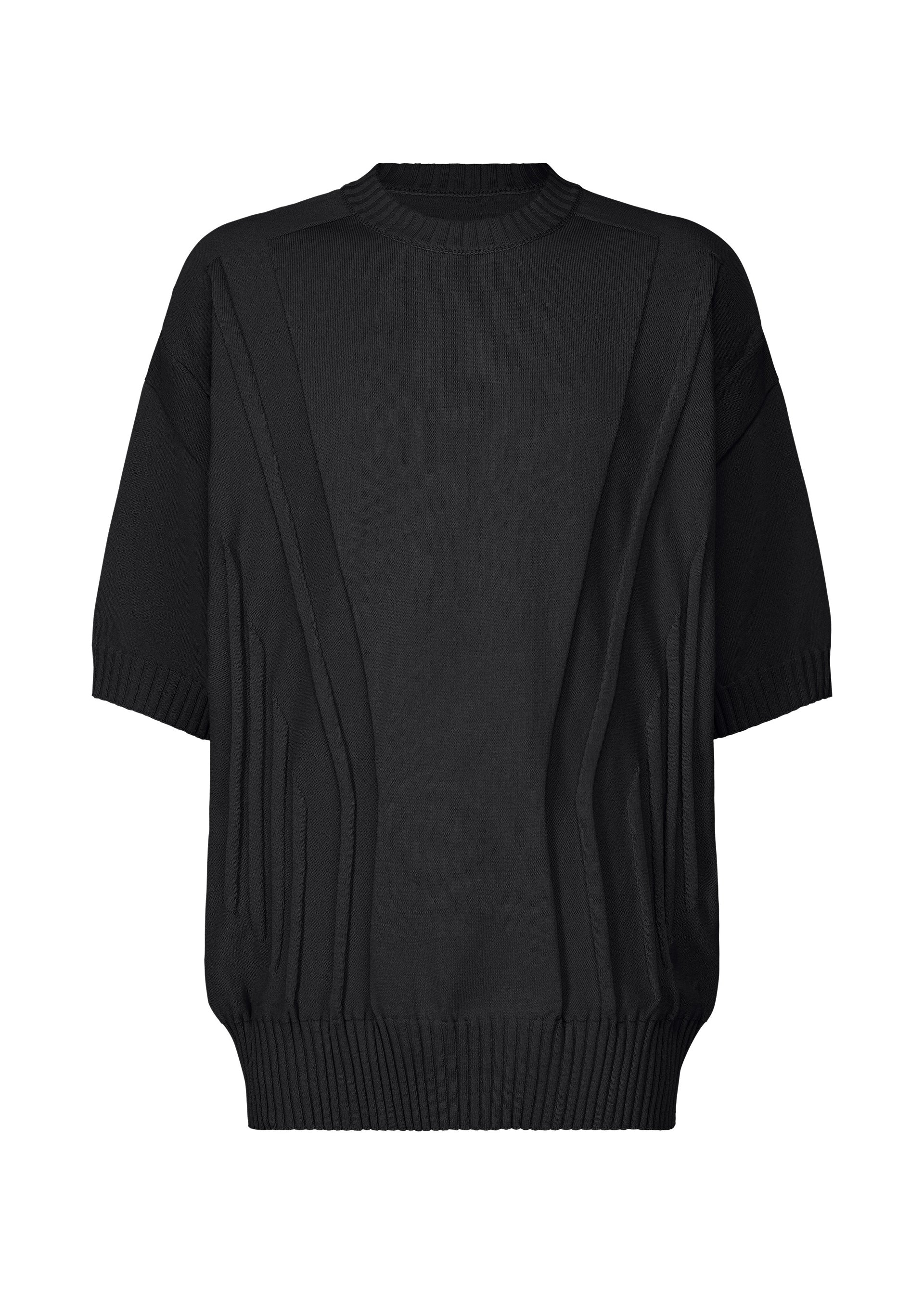 A product shot of the A-POC ABLE ISSEY MIYAKE TYPE K 003 1 shirt in black (15).