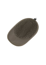 A detail shot of the A-POC ABLE ISSEY MIYAKE TYPE-O CAP cap.