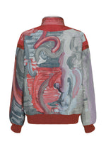 TYPE-XVI Etsu Egami project Jacket Bordeaux-Hued