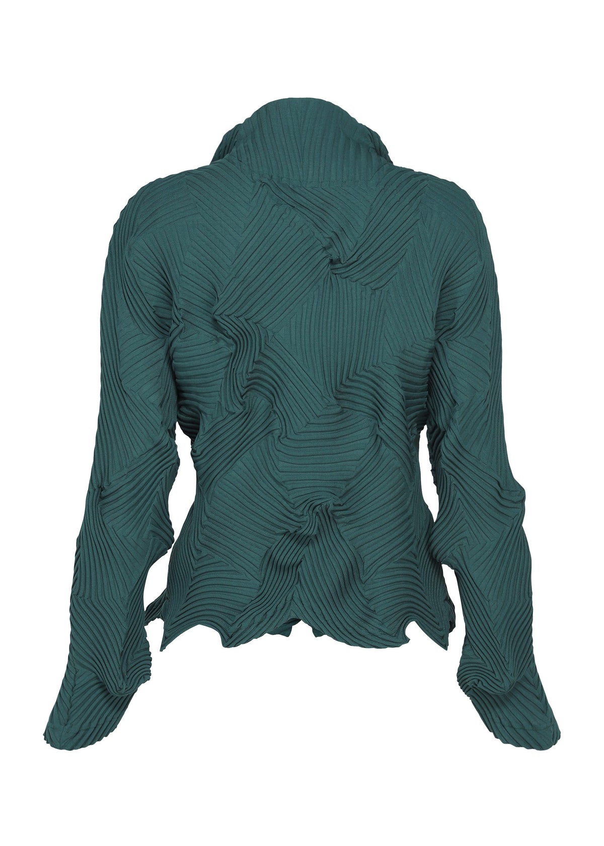 A detail shot of the A-POC ABLE ISSEY MIYAKE TYPE-P 003-1 jacket.