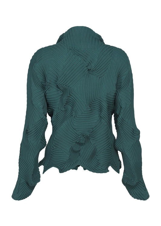A detail shot of the A-POC ABLE ISSEY MIYAKE TYPE-P 003-1 jacket.