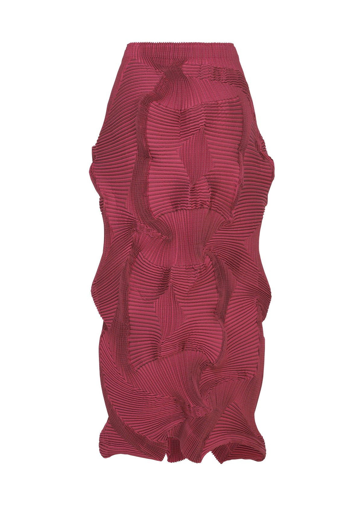 A detail shot of the A-POC ABLE ISSEY MIYAKE TYPE-O 003-1 skirt.