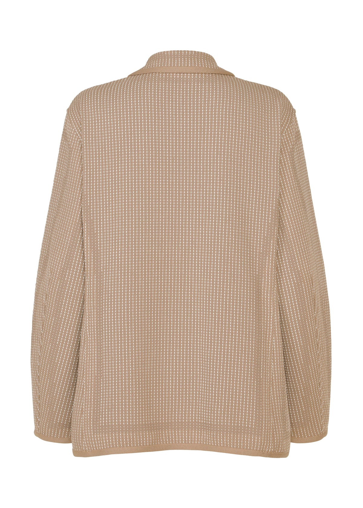 A detail shot of the A-POC ABLE ISSEY MIYAKE TYPE-K 012 jacket.