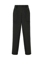 A product shot of the A-POC ABLE ISSEY MIYAKE TYPE-K 012 trousers in black-hued.