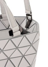 A detail shot of the BAO BAO ISSEY MIYAKE  CRYSTAL MATTE handbag