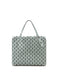 ROW METALLIC Handbag Ash Green