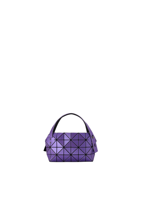 A product shot of the BAO BAO ISSEY MIYAKE BOSTON hand bag in purple (81).