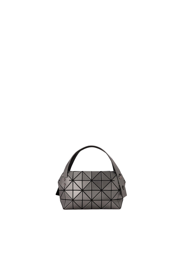 A product shot of the BAO BAO ISSEY MIYAKE BOSTON hand bag in gunmetal (94).