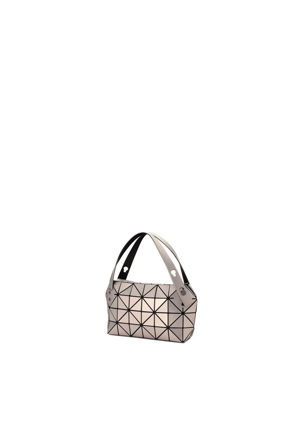 A detail shot of the BAO BAO ISSEY MIYAKE BOSTON hand bag.