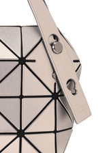 A detail shot of the BAO BAO ISSEY MIYAKE BOSTON hand bag.