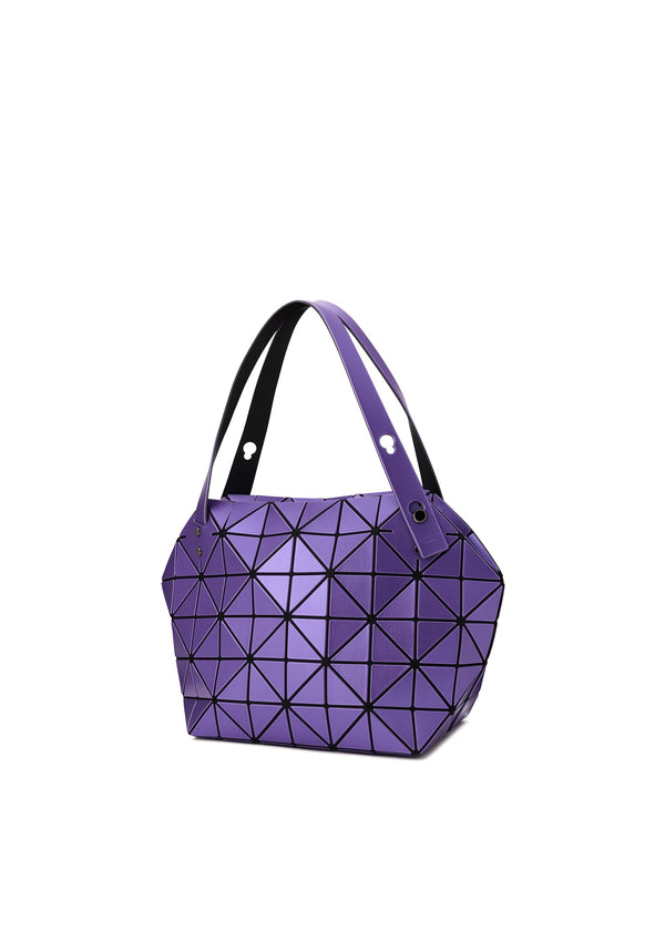 A detail shot of the BAO BAO ISSEY MIYAKE BOSTON hand bag.