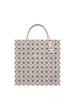 A detail shot of the BAO BAO ISSEY MIYAKE  PRISM MATTE tote