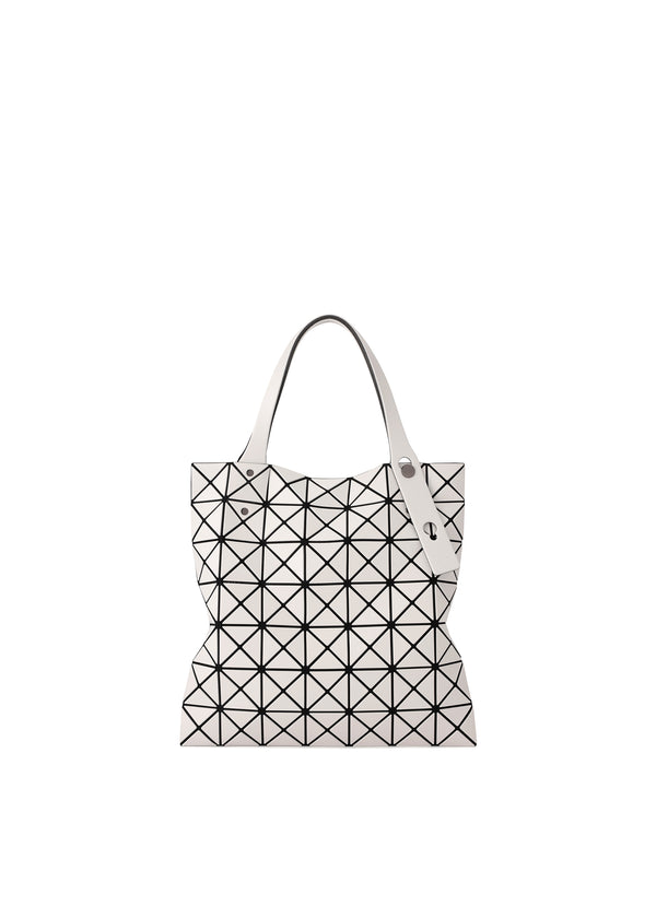 A product shot of the BAO BAO ISSEY MIYAKE  PRISM MATTE tote in light grey (11)