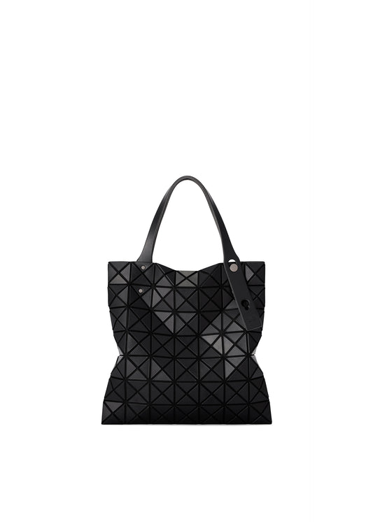 A product shot of the BAO BAO ISSEY MIYAKE  PRISM MATTE tote in matte black (16)