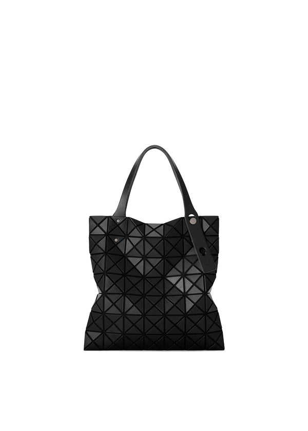 A product shot of the BAO BAO ISSEY MIYAKE  PRISM MATTE tote in matte black (16)