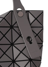 A detail shot of the BAO BAO ISSEY MIYAKE  PRISM MATTE tote