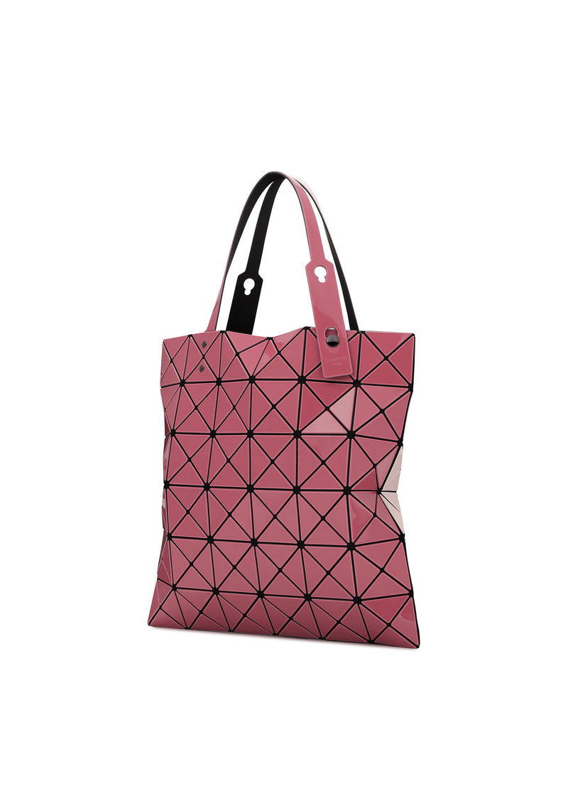 A detail shot of the BAO BAO ISSEY MIYAKE  LUCENT W COLOR tote