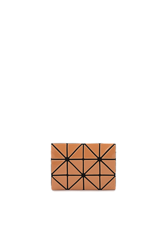 A product shot of the BAO BAO ISSEY MIYAKE  CARD CASE W COLOR wallet in ochre x light ochre (47)