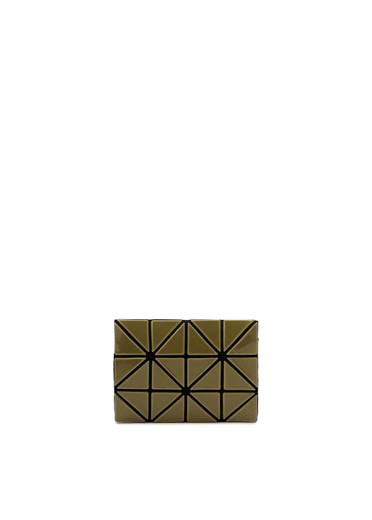 A product shot of the BAO BAO ISSEY MIYAKE  CARD CASE W COLOR wallet in khaki x light khaki (67)