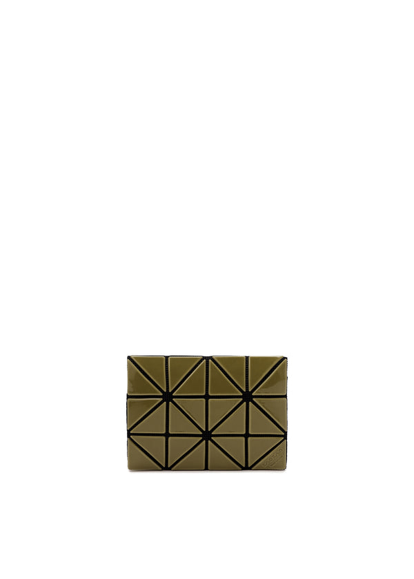 A product shot of the BAO BAO ISSEY MIYAKE  CARD CASE W COLOR wallet in khaki x light khaki (67)