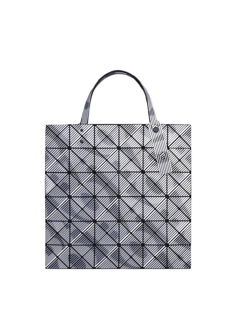 A detail shot of the BAO BAO ISSEY MIYAKE  BEAM tote