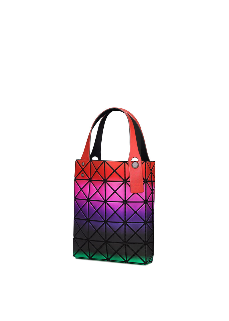 A detail shot of the BAO BAO ISSEY MIYAKE MAGIC HOUR tote.