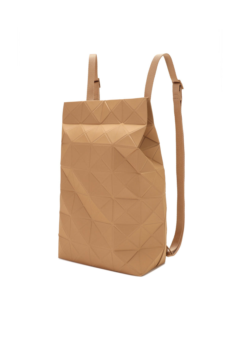 A product shot of the BAO BAO ISSEY MIYAKE TRACK backpack in beige (41).