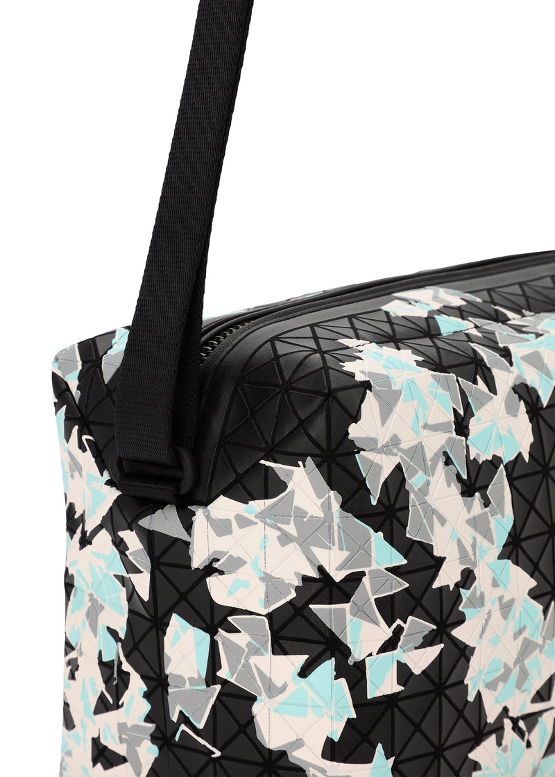 A detail shot of the BAO BAO ISSEY MIYAKE  SADDLE BAG SPRITZ shoulder bag