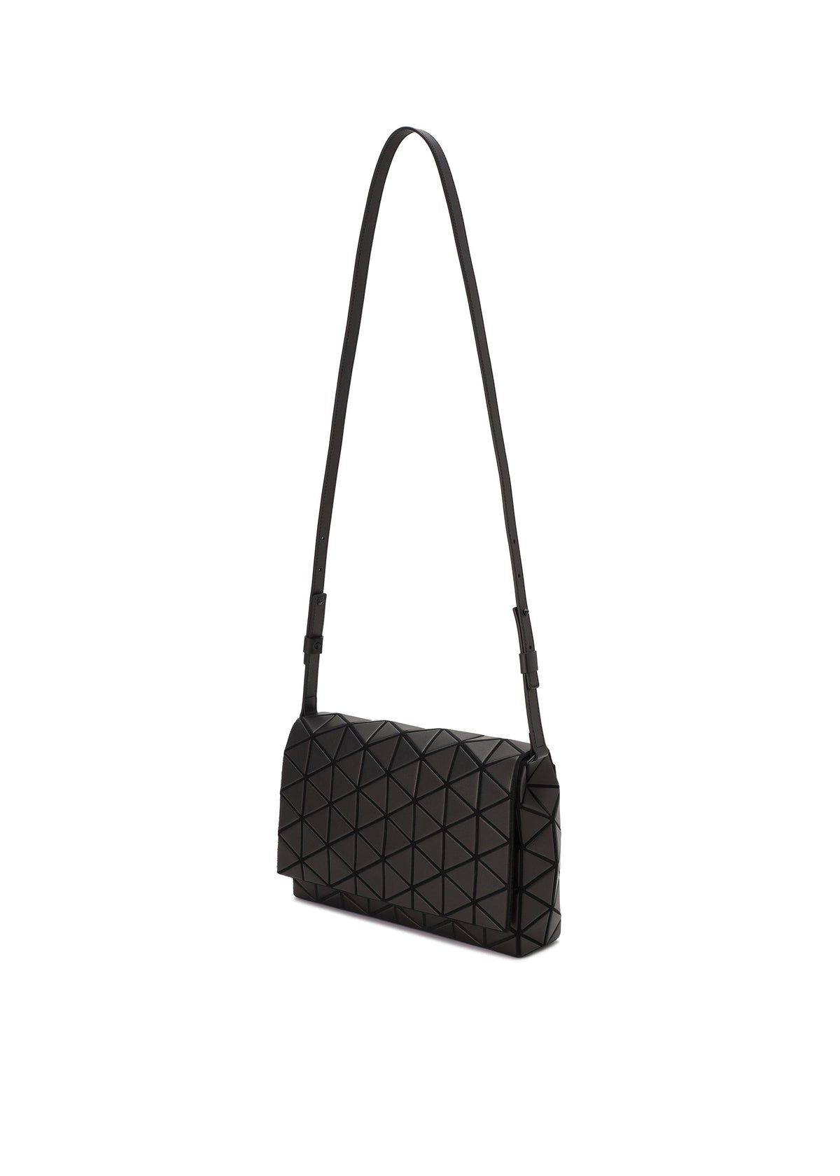 A detail shot of the BAO BAO ISSEY MIYAKE FOSSETTE shoulder bag.