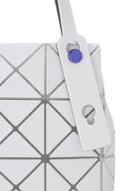 A detail shot of the BAO BAO ISSEY MIYAKE CARAT hand bag.