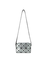 A product shot of the BAO BAO ISSEY MIYAKE CUBOID METALLIC shoulder bag in light blue (71).