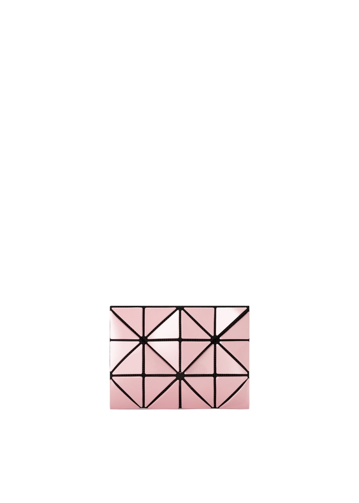 A product shot of the BAO BAO ISSEY MIYAKE CARD WALLET wallet in light pink (21).