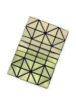 CARD CASE W COLOR Wallet Light Green x Light Yellow