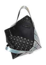 A detail shot of the BAO BAO ISSEY MIYAKE ILLUSION tote.