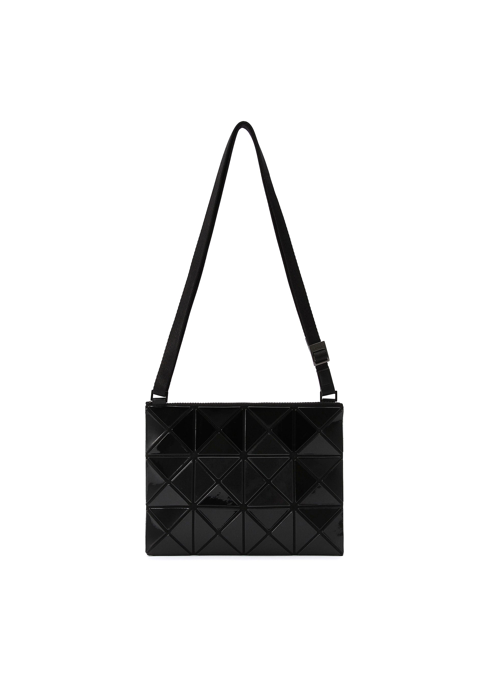 A product shot of the BAO BAO ISSEY MIYAKE LUCENT crossbody in black (15).