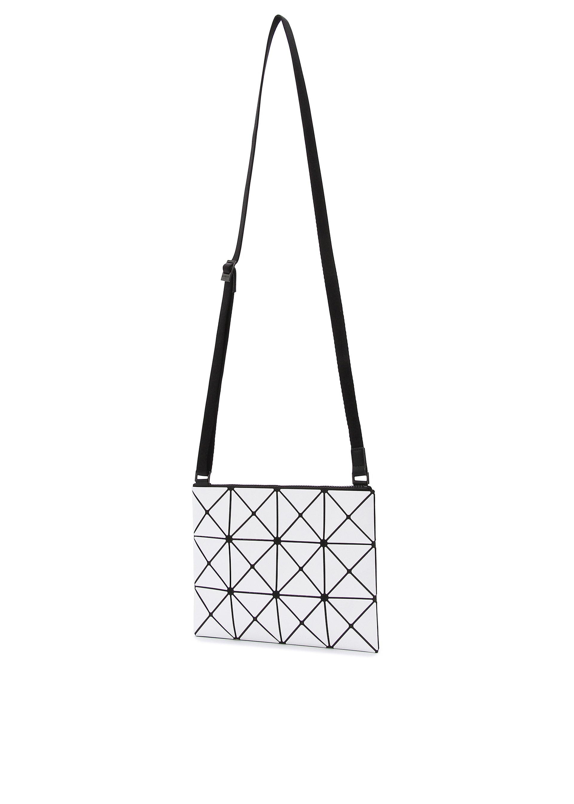 A detail shot of the BAO BAO ISSEY MIYAKE LUCENT crossbody.