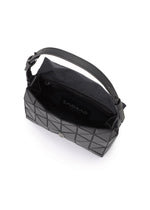 A detail shot of the BAO BAO ISSEY MIYAKE FOSSETTE shoulder bag.