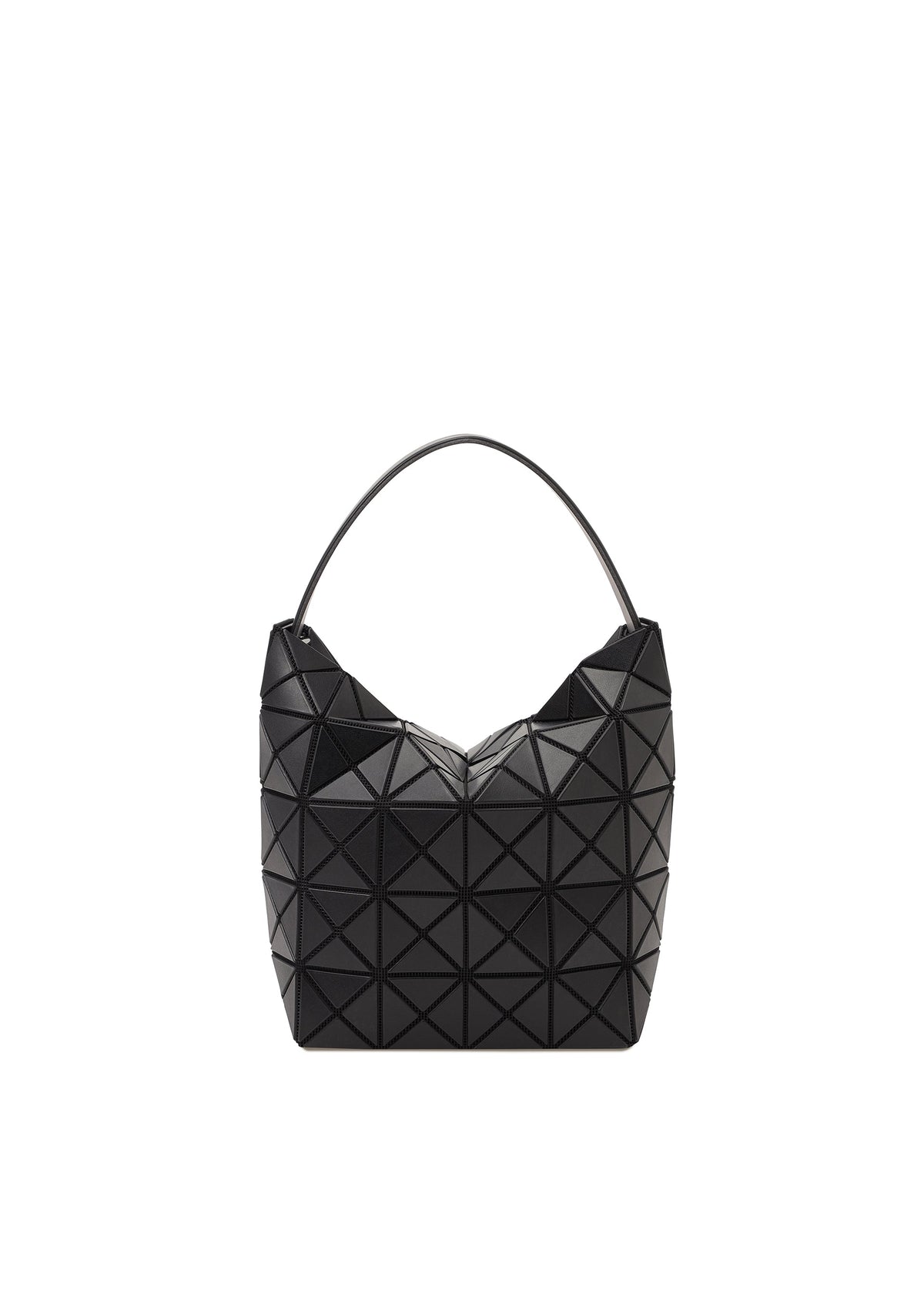 A product shot of the BAO BAO ISSEY MIYAKE VALLEY 0 in matte black.