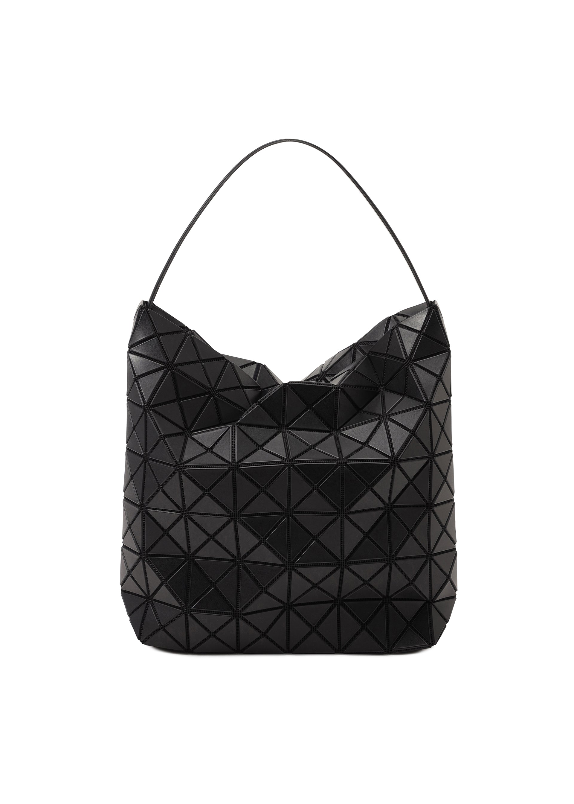 A product shot of the BAO BAO ISSEY MIYAKE VALLEY 0 in matte black.