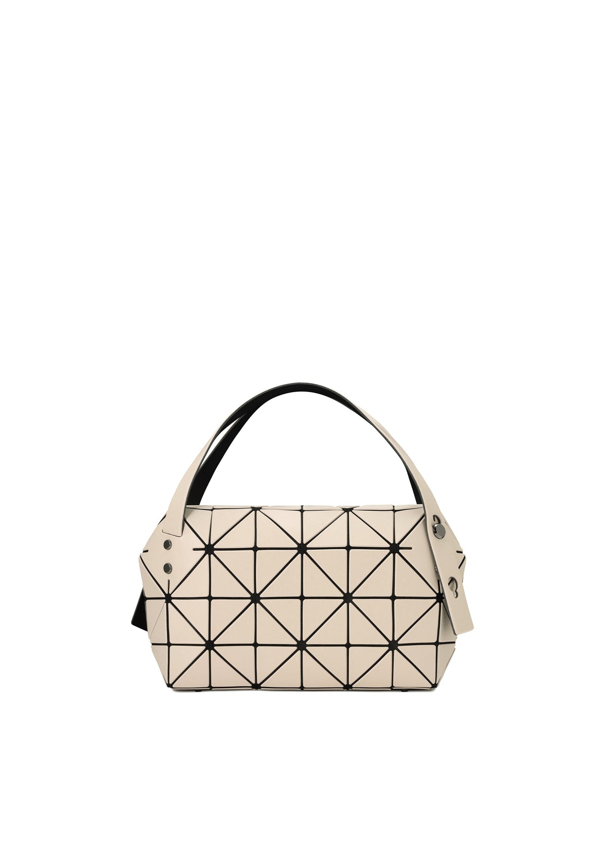 A product shot of the BAO BAO ISSEY MIYAKE BOSTON 0 in beige (41).