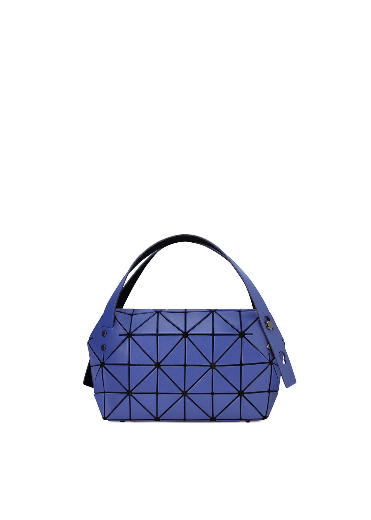 A product shot of the BAO BAO ISSEY MIYAKE BOSTON 0 in blue (72).