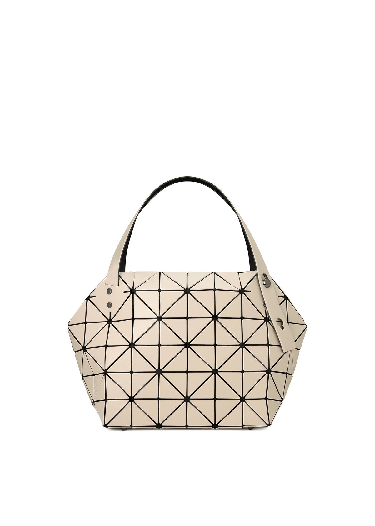 A product shot of the BAO BAO ISSEY MIYAKE BOSTON 0 in beige (41).