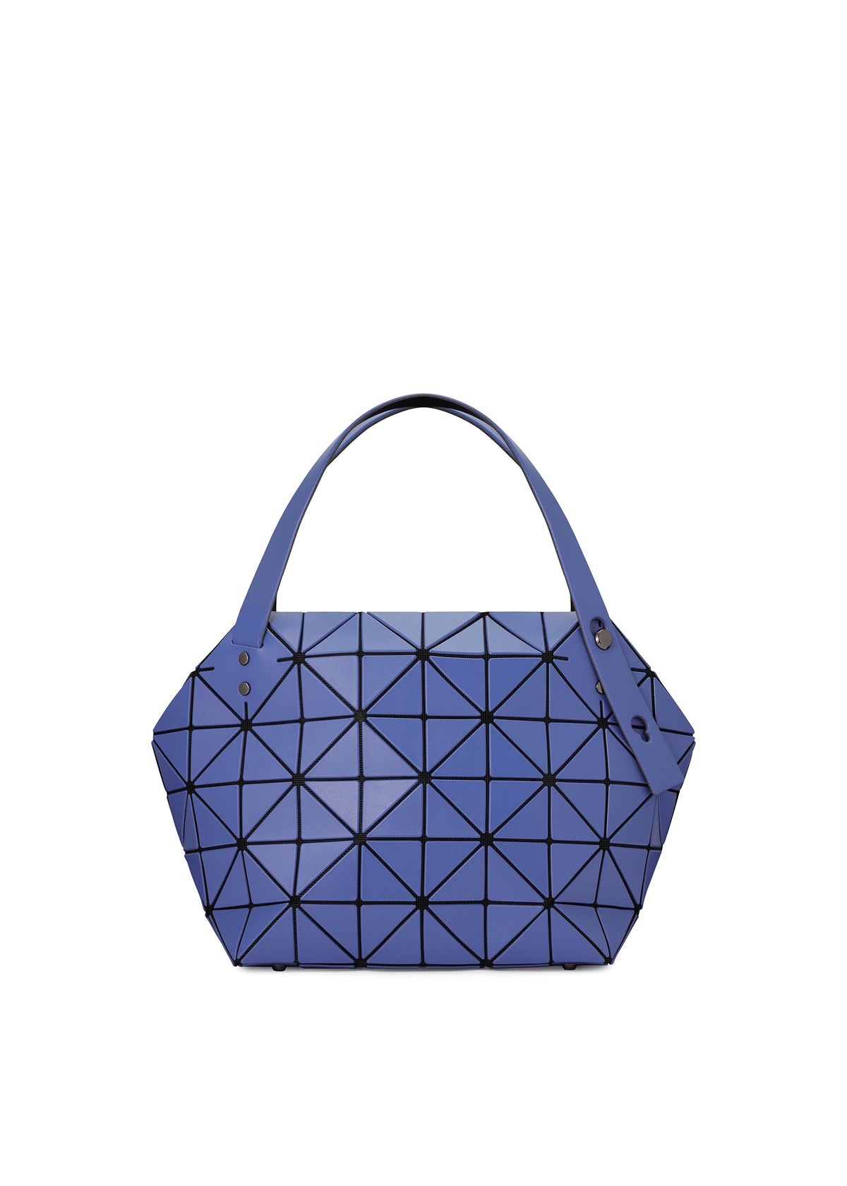 A product shot of the BAO BAO ISSEY MIYAKE BOSTON 0 in blue (72).