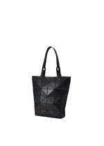 A detail shot of the BAO BAO ISSEY MIYAKE BLOCKY tote.