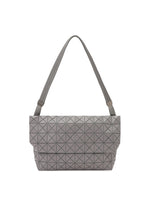 A product shot of the BAO BAO ISSEY MIYAKE PRISM SAC shoulder bag in dark grey (13).