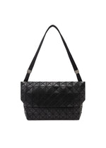 A product shot of the BAO BAO ISSEY MIYAKE PRISM SAC shoulder bag in matte black (16).