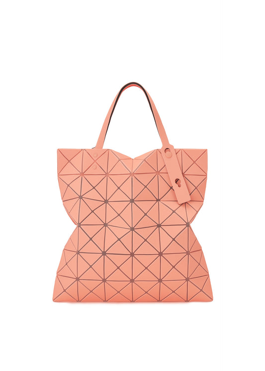 LUCENT W COLOR Tote Light Orange x Orange