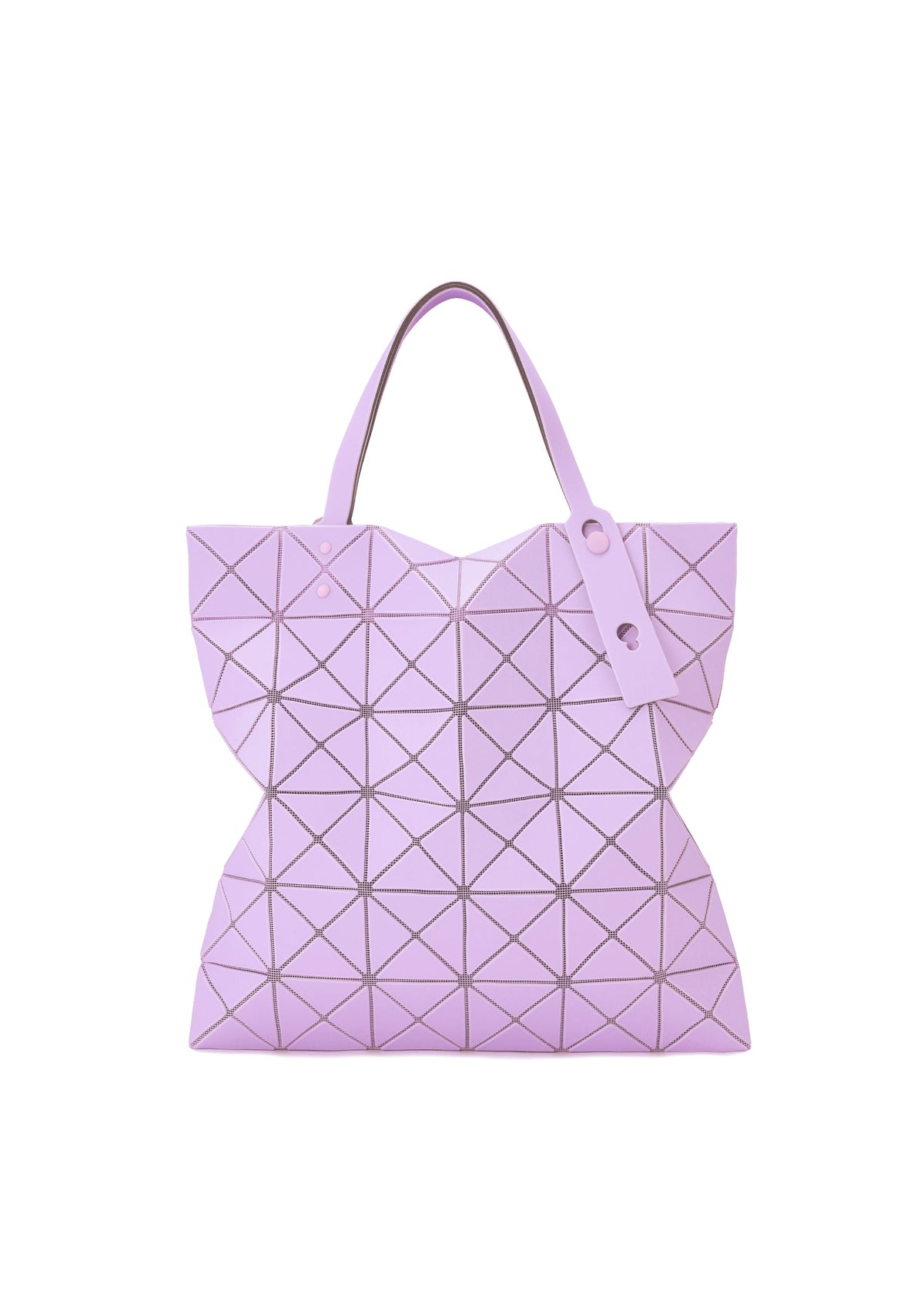 LUCENT W COLOR Tote Light Purple x Purple