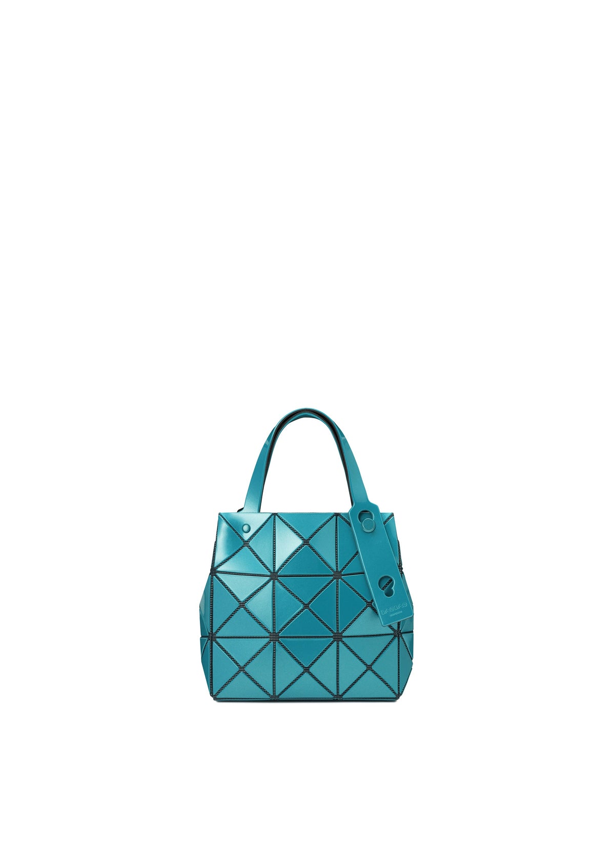 A product shot of the BAO BAO ISSEY MIYAKE CARAT 0 in turquoise (76).