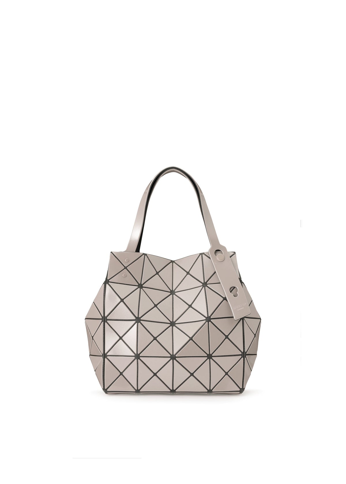 A product shot of the BAO BAO ISSEY MIYAKE CARAT 0 in white beige (05).